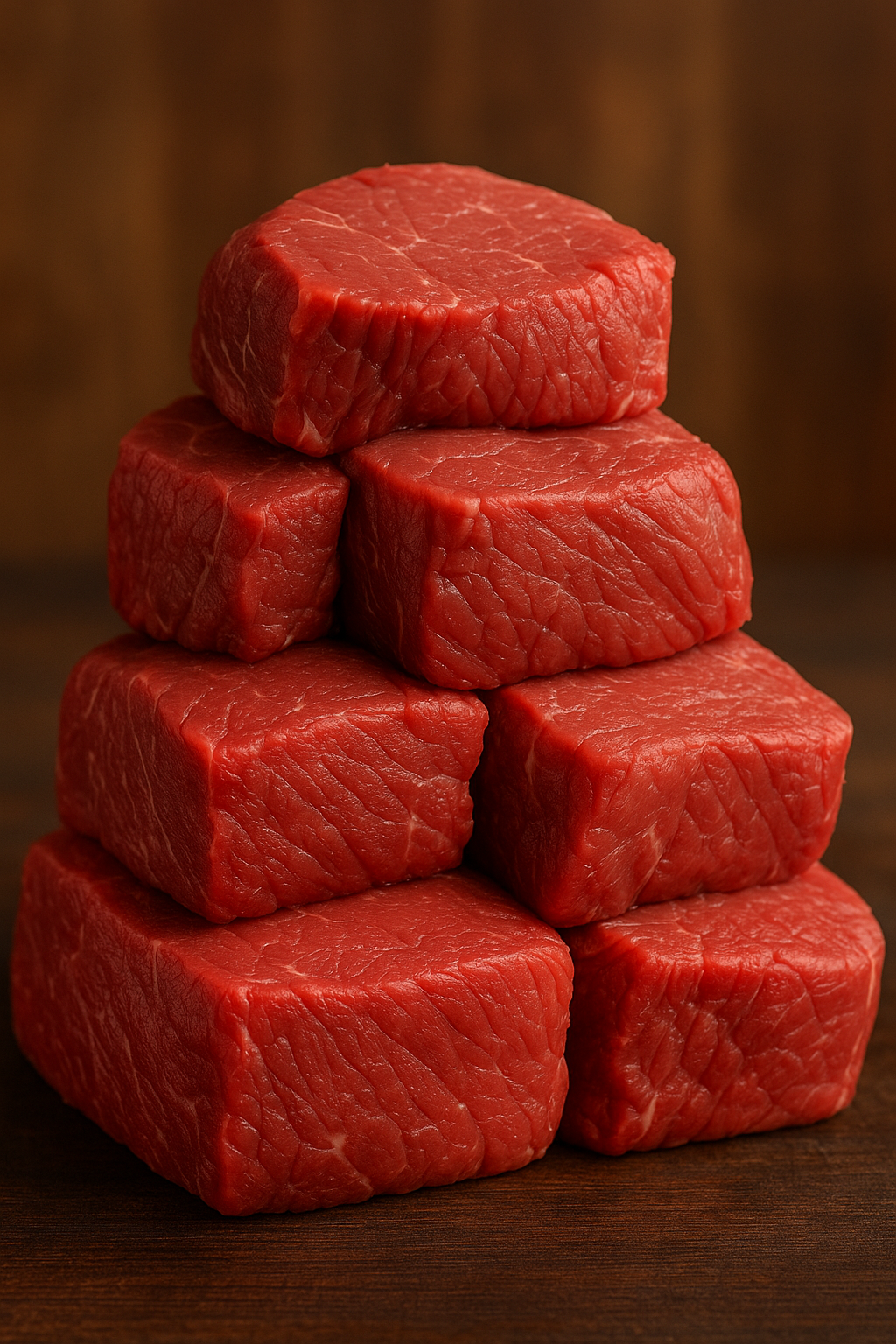 Daging sapi has dalam halal premium untuk steak, rendang, dan olahan spesial