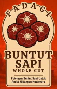 Buntut Sapi Whole Cut