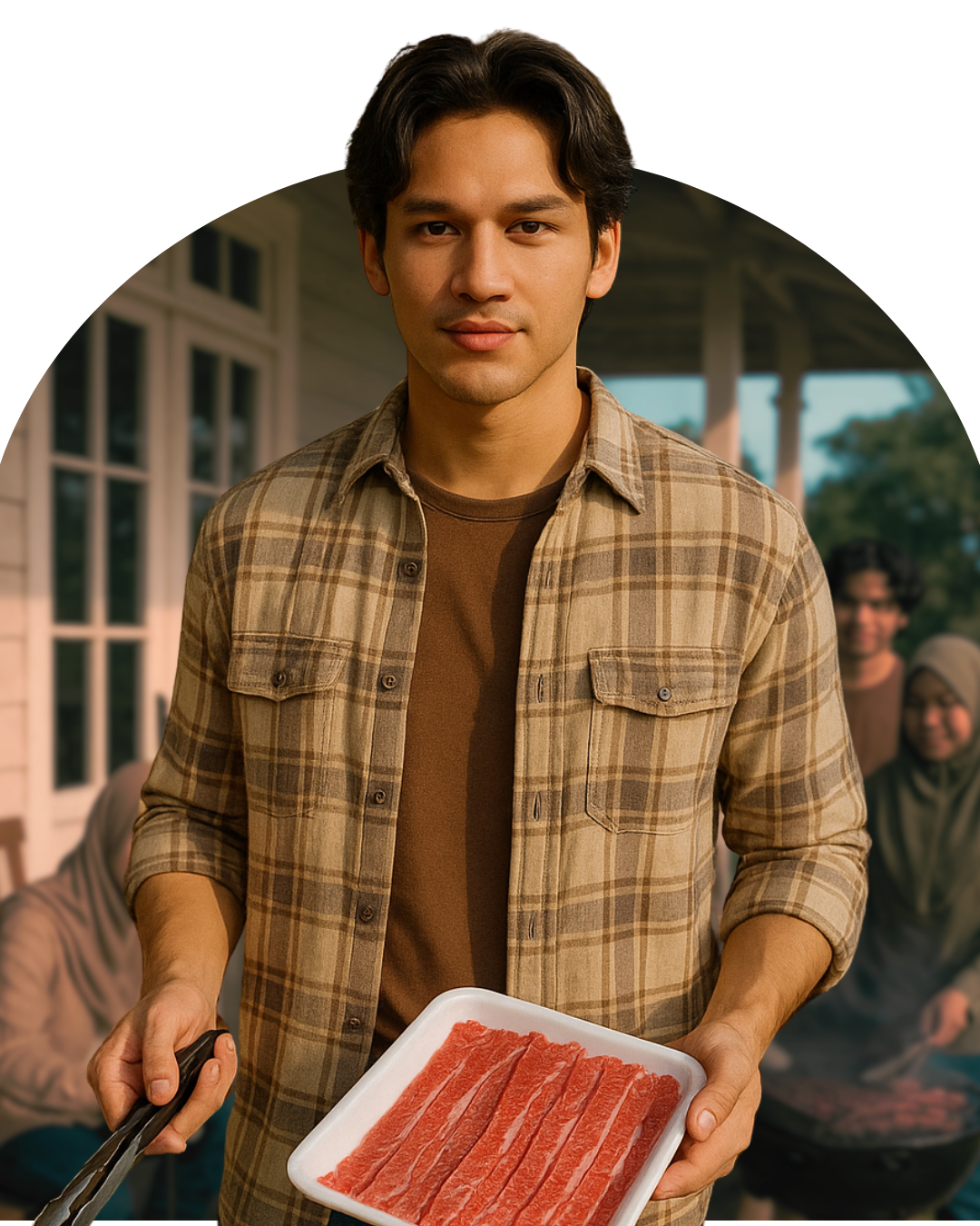 (no bg) momen ulang tahun makin seru sambil ngegrill bareng