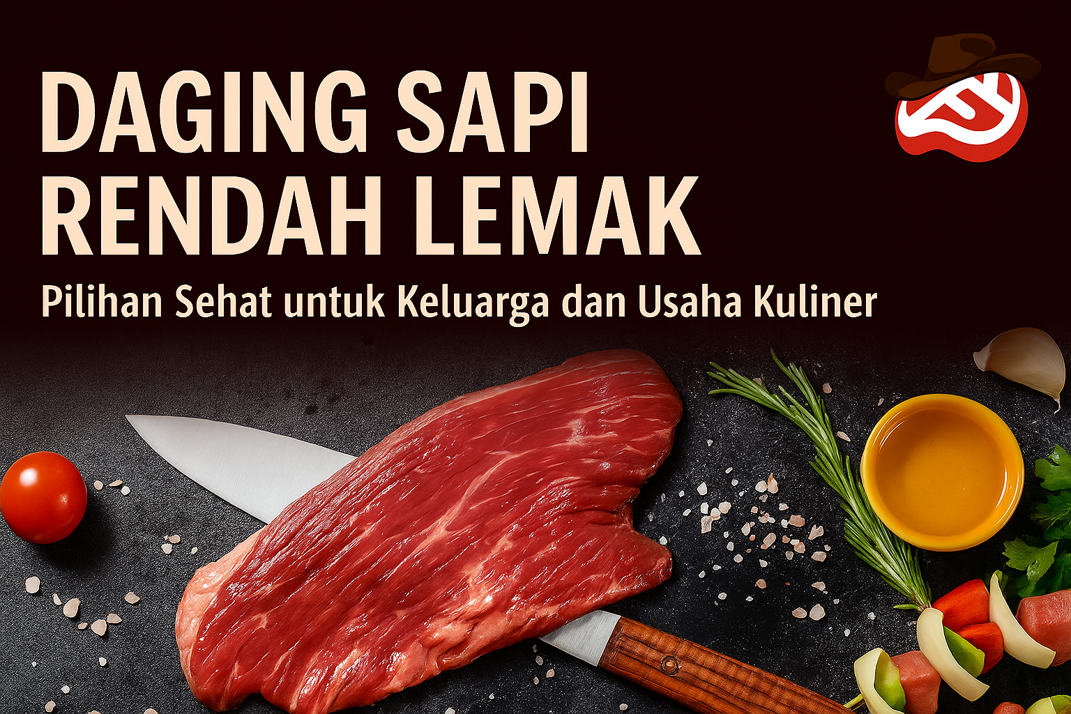 Daging Sapi Rendah Lemak Pilihan Sehat untuk Keluarga dan Usaha Kuliner