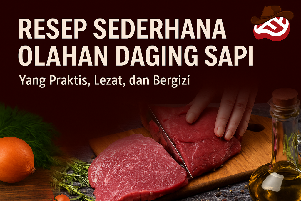 Resep Sederhana Olahan Daging Sapi Harian yang Praktis, Lezat, dan Bergizi