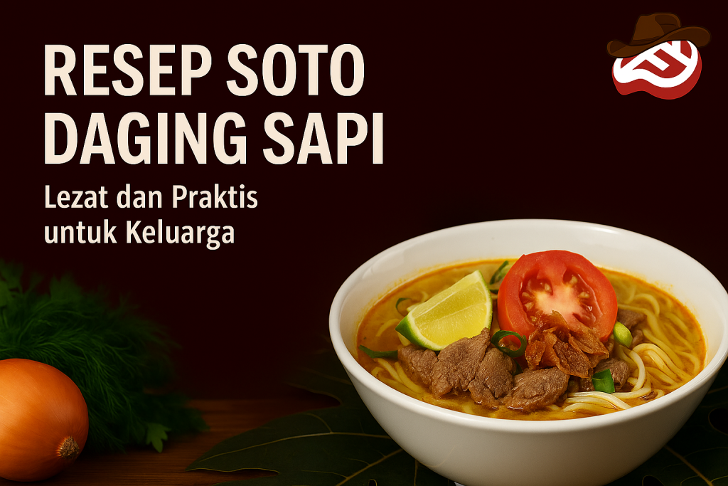 Resep Soto Daging Sapi Lezat dan Praktis untuk Keluarga